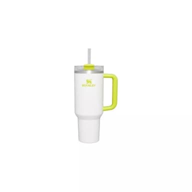 Stanley 40oz Stainless Steel H2.0 FlowState Quencher Tumbler Frost/Electric Yellow