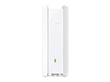 TP-Link EAP610-Outdoor Omada True WiFi6 AX1800 Gigabit Outdoor Access Point Mesh, Seamless Roaming, MU-MIMO PoE+ Powered IP67 Multiple SDN Controller Remote & App Control Support RE Mode