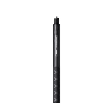 Insta360 Action Invisible Selfie Stick, 1-Meter Carbon Fiber Invisible Pole, Compatible with Insta360 Ace, Ace Pro, Ace Pro 2, GO 3, GO 3S, GO Ultra, ONE X2, X3, X4, X5 Action Cameras, Black