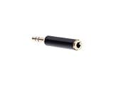 3.5mm TRS Male (for Camera/Camcorders) to 3.5mm Female TRRS Microphone Adapter Compatible with Nikon, Canon, GoPro & Other Similar Cameras/Camcorders/Recorders with TRS Mic Jack