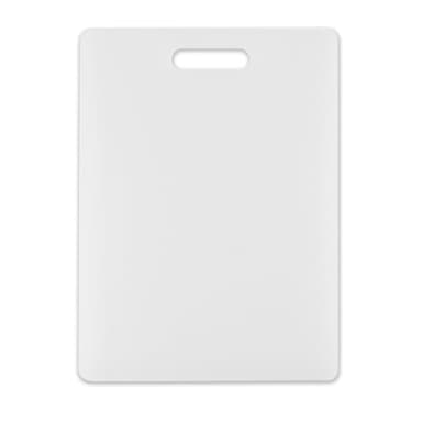 Dexas NSF Polysafe Cutting Board with Handle, 11 by 14.5 inches, White