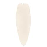 Brabantia Size D (53 x 18 in) Replacement Ironing Board Cover with Durable Foam Layer (Ecru) Easy-Fit, 100% Cotton