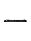 QNAP TS-435XeU-4G-US 4 Bay High-Speed Short Depth Rackmount NAS with M.2 NVMe SSD, Quad Core Marvell Octeon CPU, 4GB DDR4 Memory, Dual 2.5GbE (2.5G/1G/100M) and 10GbE Network Connectivity (Diskless)