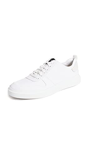 Cole Haan mens Grandpro Rally Canvas Court Sneaker, Optic White Canvas, 10 US