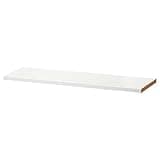 I-K-E-A Billy Bookcase Home Storage Organizer Shelving Extra Shelf Including Supports White 30x10