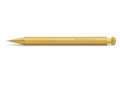 Kaweko Pencil Special Mechanical Pencil 0.5 Brass, with Eraser