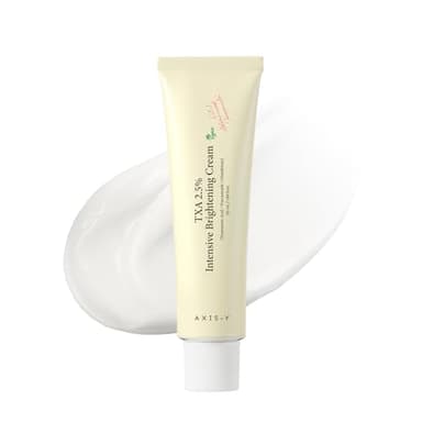 AXIS-Y TXA 2.5% Intensive Brightening Cream - Tranexamic Acid, Niacinamide & Glutathione for Hyperpigmentation & Dark Spot Corrector - Vegan Korean Skin Care Moisturizer Face Cream - 1.69 fl. oz.