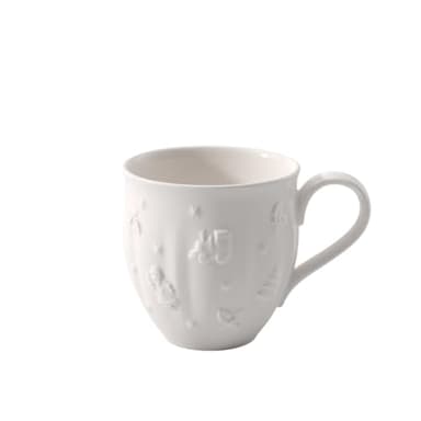 Villeroy & Boch Delight Royal Classic Mug with Handle Large, 1 Count (Pack of 1), White