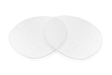 Sunglass Fix Replacement Sunglass Lenses Compatible for Vuarnet Pouilloux 430 Glacier 61mm (Non-Polarized SFx Edge Blue Blocker Clear Hardcoat Pair)