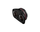Canon RF5.2mm F2.8 L Dual Fisheye Lens – 3D Virtual Reality, 180 Degree VR, Canon EOS R5 Compatible Black