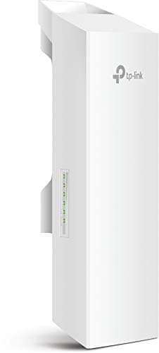 TP-Link 2.4GHz N300 Long Range Outdoor CPE for PtP and PtMP Transmission | Point to Point Wireless Bridge | 9dBi, 5km+ | Passive PoE Powered w/Free PoE Injector | Pharos Control (CPE210)