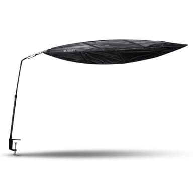 Cubicle Shade for Desk to Block Light, Adjustable Desk Shade for Office Cubicle, Cubicle Leaf Shade, Office Light Cover, Cubicle Accessory for Light Sensitivity