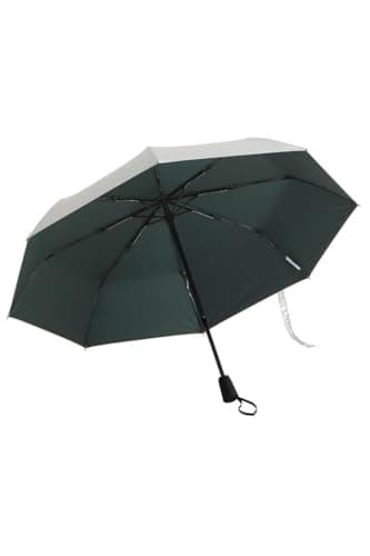 Coolibar Compact Umbrella - UPF 50+ Sun Protection - Sanya in Silver