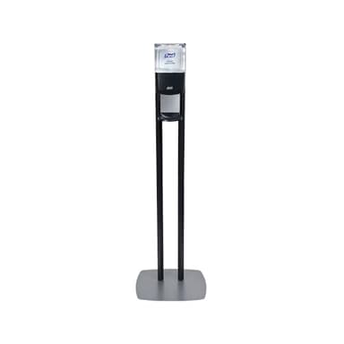 PURELL ES6 Dispenser Floor Stand with ES6 Automatic Dispenser, Graphite (Pack of 1) - 7216-DS