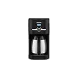 Cuisinart DCC-1170BK 10-Cup Thermal Classic™ Coffeemaker, Black with Thermal, 10-Cup, Programmable