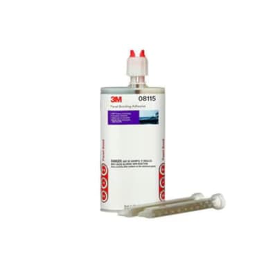 3M Panel Bonding Adhesive 08115, OEM Recommended Two-Part Epoxy, 200 mL Cartridge, Bonds Metal & Composites for Auto Body Panel Repair (1 Cartridge)