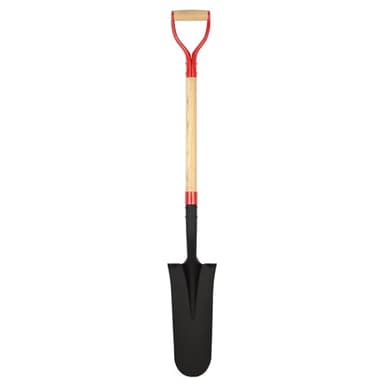 Nohovu Spade Shovel for Digging, Heavy Duty Shovel with D-Handle, Trench Shovel for Gardening, 45 Inches