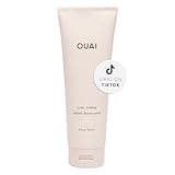OUAI Curl Cream - Curl Defining Cream for Hydrated, Shiny Curls - Babassu and Coconut Oil, Linseed and Chia Seed Oil - Paraben, Phthalate, Sulfate and Silicone Free Curly Hair Products (8 Oz)