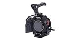 Tilta Camera Cage Compatible with Sony a7 IV, a1, S3, R4, 73, R3, A9 Basic Kit | Compact Top Handle, Side Power Handle w/Run/Stop & Cable, HDMI Clamp & Cable | Black