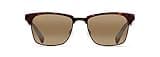 Maui Jim Men's and Women's Kawika Polarized Classic Sunglasses, Tortoise with Antique Gold/HCL® Bronze, Medium