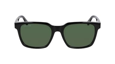 Lacoste Men's Sunglasses L6028S - Black with Solid Green Lens