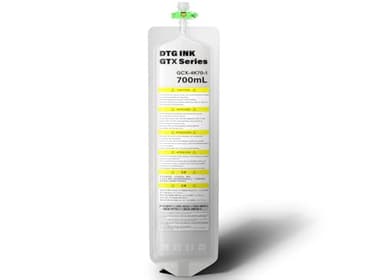 Spaceink DTG Textile Ink Bag White (with Chip) 700ML Direct to Garment Printing for Brother GTX GTX Pro GTX-422 GTX-423 GTX-425 Printer