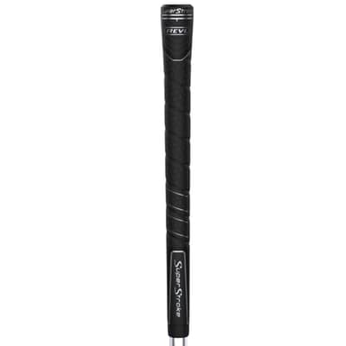 SuperStroke REVL Comfort Jumbo Golf Club Grips, .60 Round, Maximum Enhanced Feel and Consistent Performance, Black