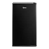 Midea MERM33S1ABB 3.3 Cubic Feet Compact Refrigerator, Black