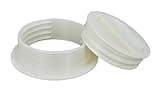 Omni-directional Threaded Wall Flange Mount for 5-inch Portable Air Conditioner Exhaust Tube with Off-Season Plug Kit/Bundle 5MNT-PLUG-KIT (HVAC Cooling) by Intulon