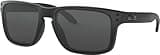 Oakley Men's Holbrook Square Sunglasses, Matte Black, 55