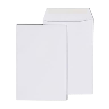 Staples 6 x 9 White Economy Gummed Catalog Envelopes, Open‑End Document Mailers, 500/Carton