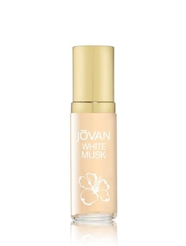 Jovan White Musk for Women Eau de Cologne Spray 2 fl oz (Pack of 1), Notes of Jasmine, Musk, and Amber, Women's Fragrance, Long Lasting, Everyday Fragrance, Travel Size