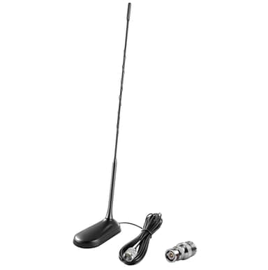 Magnetic Mount Low Profile 27MHz CB Radio Antenna Compatible with Uniden Cobra Midland President Mobile Handheld CB Radio, Perfect for use on Vehicle Car Truck RV, Slinkdsco