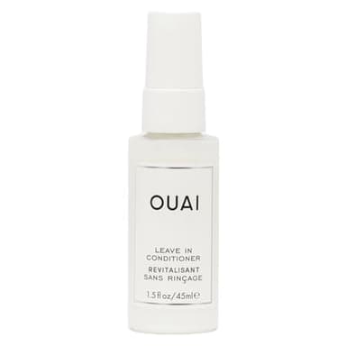 OUAI Leave In Conditioner & Heat Protectant for Hair - Prep Hair for Styling or Use as Detangling Spray to Fight Frizz & Flyaways - No Parabens, Sulfates or Phthalates (1.5 oz)