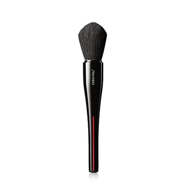 Shiseido MARU FUDE Multi Face Brush - Contouring Brush for Blush, Bronzer, Highlighter & Setting Powder - High-Performance, Synthetic Bristles - Made in Japan