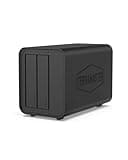 TERRAMASTER F2-212 2Bay NAS - Quad Core CPU DDR4 RAM Personal Private Cloud Home Network Attached Storage with Rich Backup Solutions (Diskless)