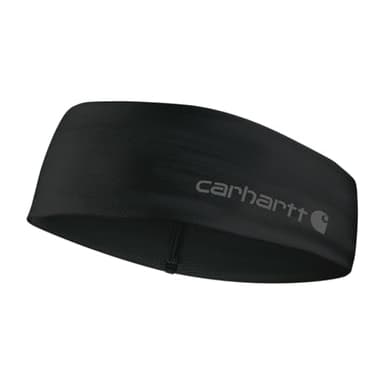 Carhartt Unisex-Adult Force UPF Lightweight Headband, Black, One Size