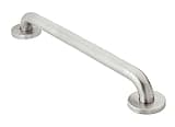 Moen Bathroom Safety 24-Inch Shower Grab Bar with a Slip-Resistant Peened Texture and Concealed Screws for Handicapped or Elderly, R8724P