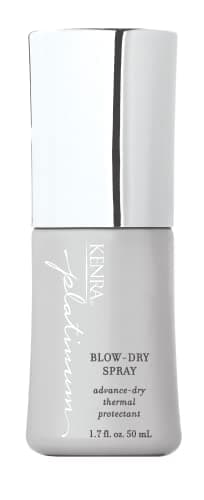 Kenra Professional Platinum Blow-Dry Spray | Time-Saving Heat Protectant | Detangles, Smooths, and Softens | Eliminates Frizz & Resists Humidity | Medium To Coarse Hair | Travel 1.7 fl. oz