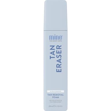 Minetan Self Tan Eraser Foam | Tanning Removal Foam | Prep & Prime the Skin | an Even, Smooth, Clean Finish, 5 Minute Application, Fake Spray Tan Remover Mousse, Face & Body, Vegan | 6.7 Fl Oz