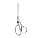Gingher Dressmaker's Fabric Scissors, 8" Stainless Steel Shears, Sharp Knife Edge Steel Sewing Shears with Protective Sheath for Fabric Cutting and Tailoring