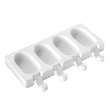 Silikomart Silicone Easy Cream Mini Ice Cream Bar Mold Set, Classic