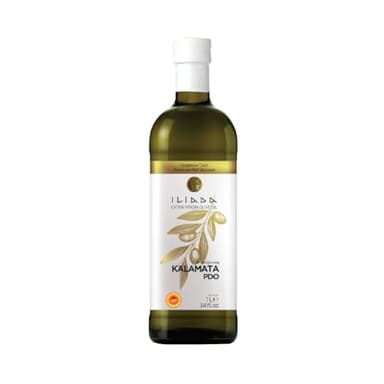 Iliada Kalamata PDO Extra Virgin Olive Oil, 1Lt | Multi-awarded | Single Region 100% Greek | Monovarietal Koroneiki | Cold Press | Polyphenol Rich | Chef's Favorite