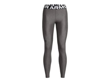 Under Armour HeatGear Authentics Leggings Charcoal Light Heather/Black LG (US 12-14)