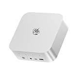 Beelink SER9 AI Mini PC,AMD Ryzen AI 9 HX 370(12C/24T,up to 5.1GHz),32GB LPDDR5X RAM 1TB PCIE4.0 SSD Dual Speakers Mini Computer,Support Three Screen Display/WiFi6/BT5.2/Build-in Power Supply