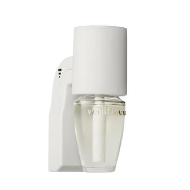 Bath & Body Works Wallflowers Fragrance Plug, White Scent Control, Plug-In Air Freshener Device with 3 Intensity Levels for Bedrooms, Bathrooms & Living Spaces - 1 Pack