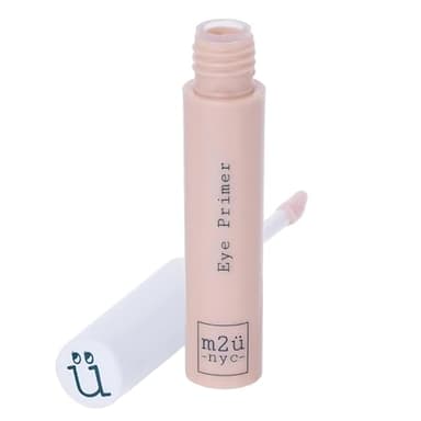 M2U NYC Hydrating Eye Primer – Preps Eyelids for Intense Eyeshadow Colors, Long-Lasting, Crease-Free Wear, Smudge-Proof, Lightweight Eye Shadow Primer - Non-Greasy Gripping Formula for Wrinkle-Filling