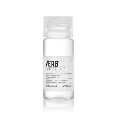 VERB Ghost Oil, 0.54 fl oz – Vegan Weightless Hair Oil- Nourishes and Promotes Shiny Hair – No Parabens or Harmful Sulfates