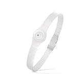 Divoti CGM Continuous Glucose Monitor Sensor Cover Armband Compatible with Freestyle Libre 3, Trim-to-fit Adjustability- Transparent