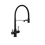 NDZZQBPGO Kitchen Faucet Filter 360 Swivel Pure Water Tap for 3 Ways Kitchen Pull Out Purification Water Mixer Double Handle(Pull Out Tap-MB)